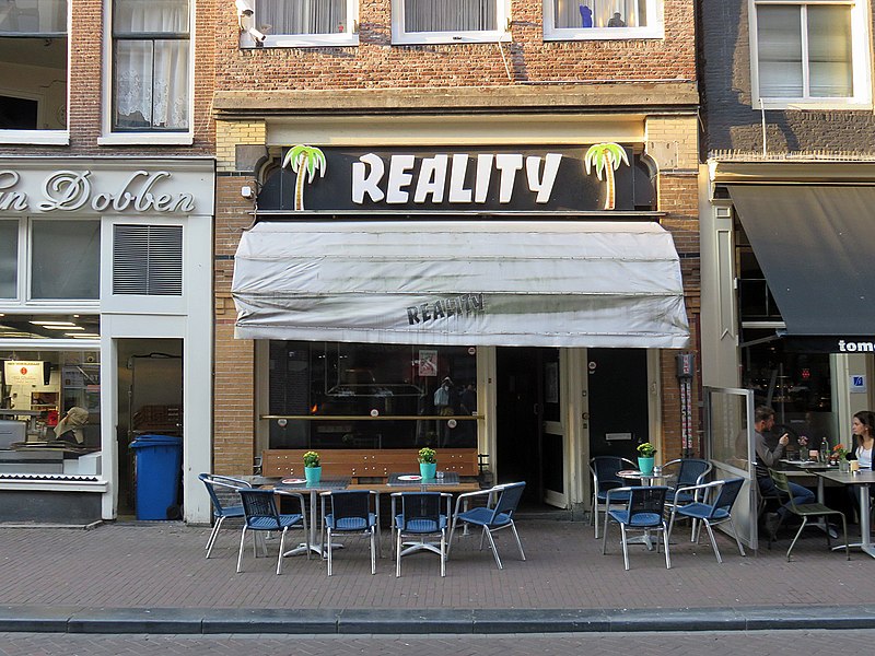Reality Bar in de Reguliersdwarsstraat