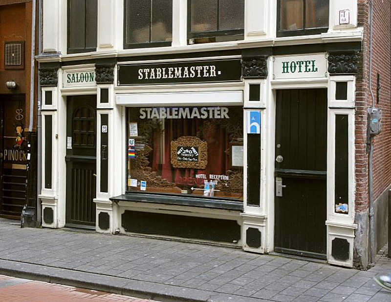 Saloon-hotel Stablemaster in de Warmoesstraat